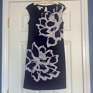 Black and White Knit dress